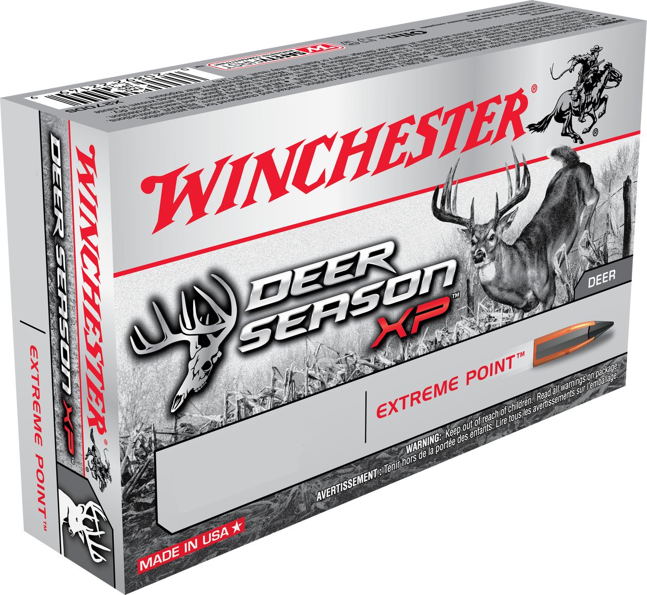 Winchester 223 Rem Ammo Deer Season XP X223DS 64 grn 200 rds-img-0