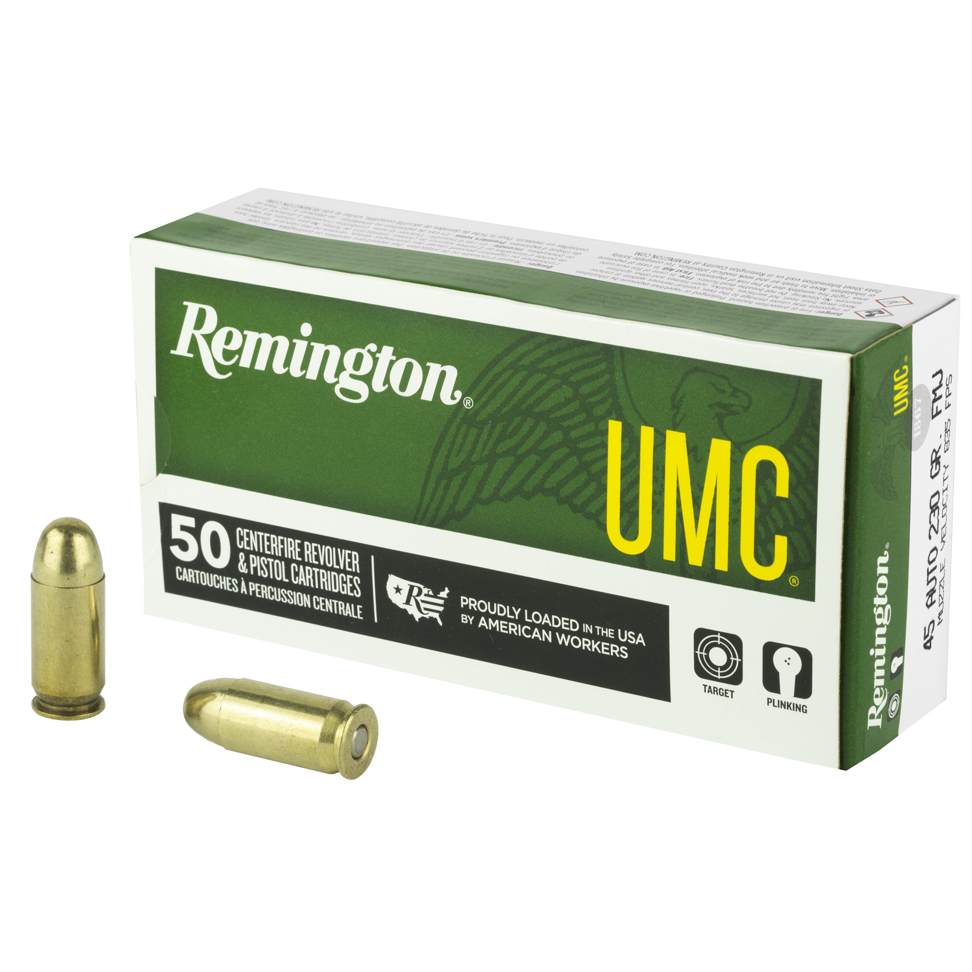 Remington UMC 45 ACP 230 grn FMJ23726 500 rds-img-0