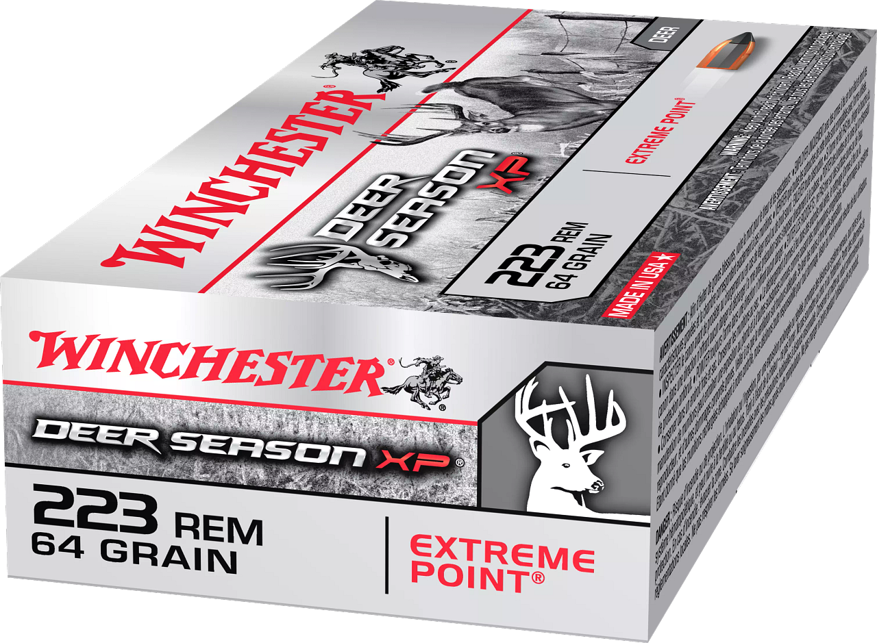 Winchester 223 Rem Ammo Deer Season XP X223DS 64 grn 100 rds-img-3