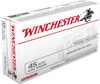 Winchester USA 45 ACP 230 Grain Jacketed Hollow Point