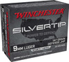 Winchester Silvertip 9mm Luger 147 Grain Jacketed Hollow Point