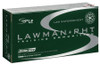Speer Ammo 53395 Lawman RHT 45 ACP 155 gr Frangible