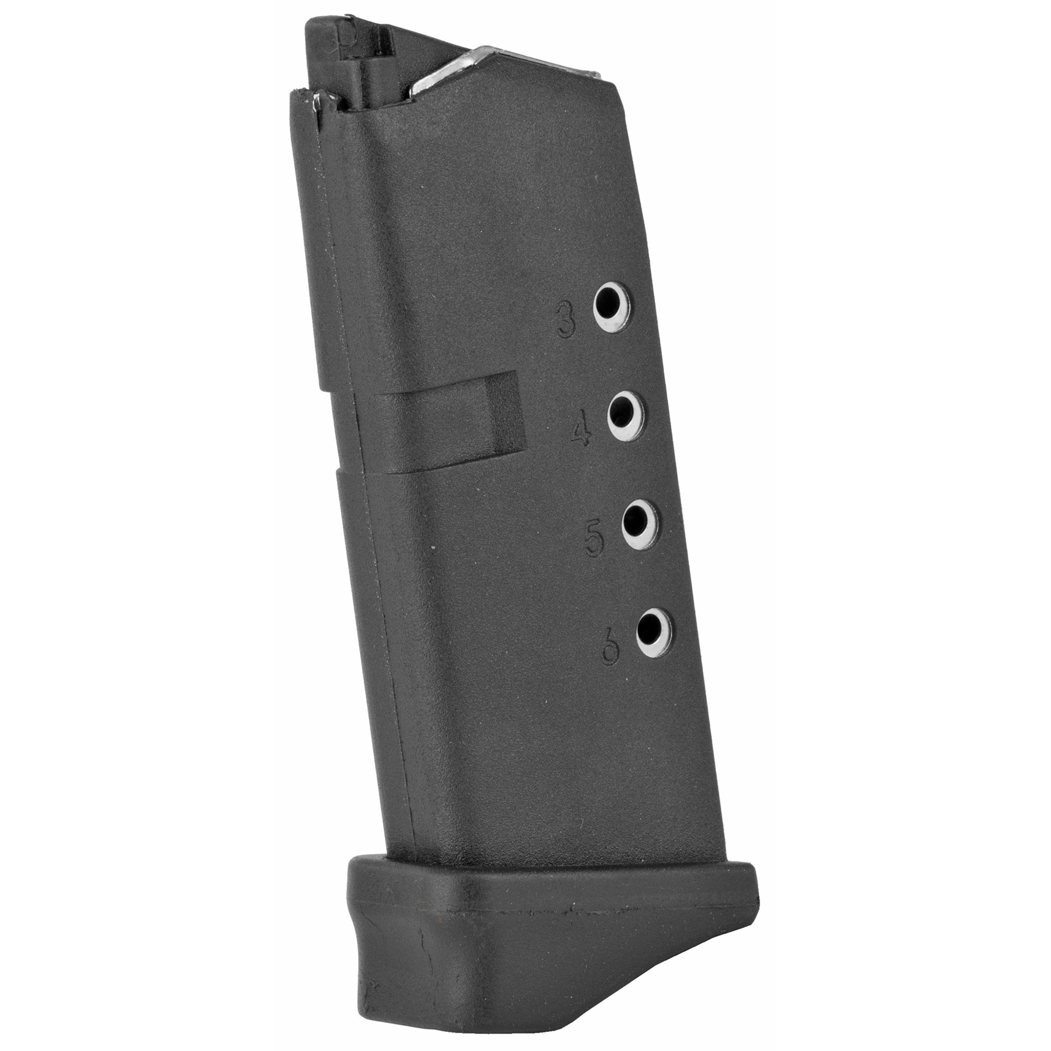 ProMag 9mm 6Round Magazine with Extension for Glock 43 Pistols