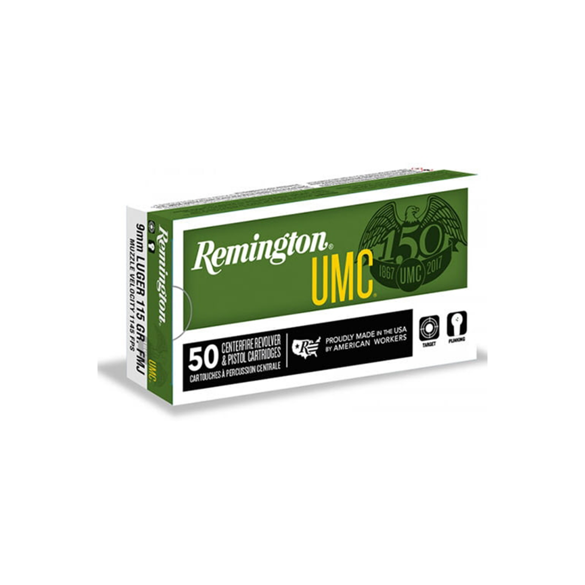 40 S&W Ammo - Bulk Remington Ammo UMC FMJ Bulk Remington UMC FMJ Ammo