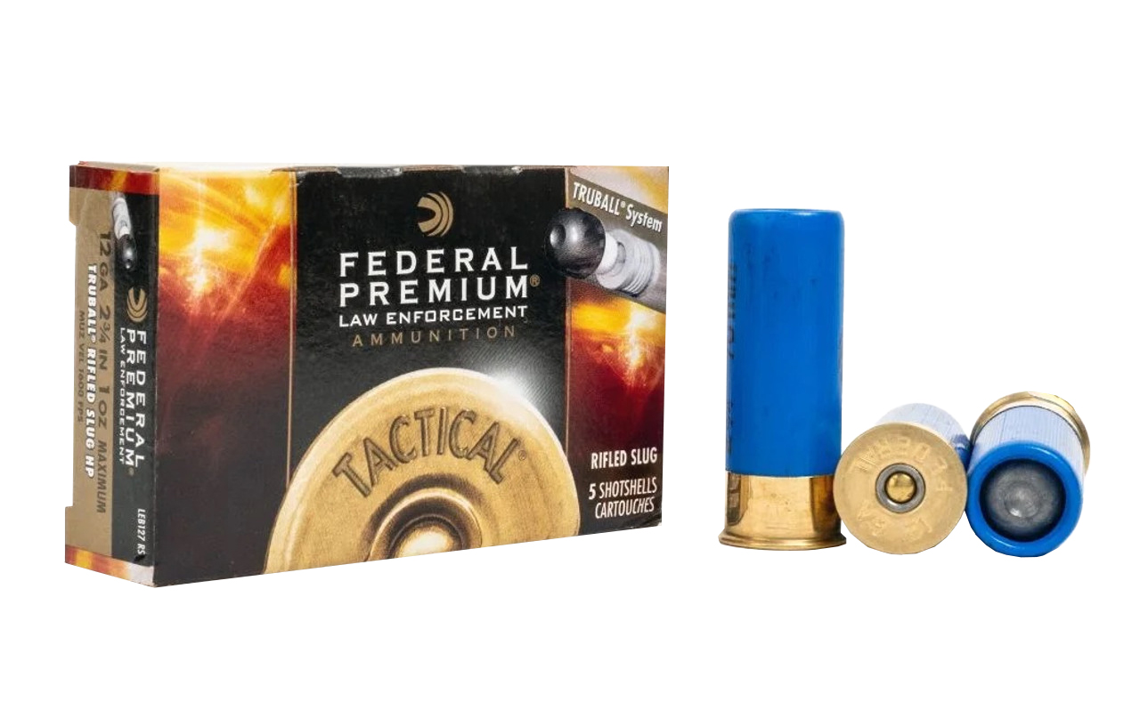 12 Gauge Ammo - Federal RS Ammo Tactical Truball Rifled Slug 1oz Federal RS Tactical Truball Rifled Slug 1oz Ammo